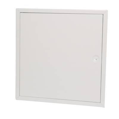 Inspektionslucka, vit, stål, Flexit, INSPEKTIONSLUCKA FLEXIT STÅL VIT 400x400