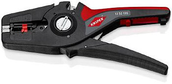 PreciStrip16, Knipex 12 52 195 SB, AVISOLERINGSTÅNG PRECISTRIP 16 KNIPEX
