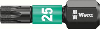 Bitspaket 867/1 IMP DC TX Wera, BITS 867/1 IMP DC TX30 WERA 25MM - 3