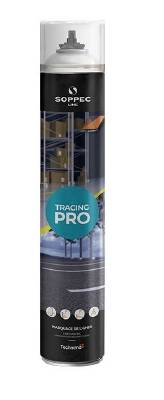 Linjemarkeringsfärg Tracing Pro Soppec, LINJEMARKERINGSFÄRG SOPPEC TRACING PRO VIT 750ML
