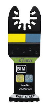 Insticksågblad Open back 32 BIM Luna, INSTICKSÅGBLAD LUNA 32MM BIM 18TPI