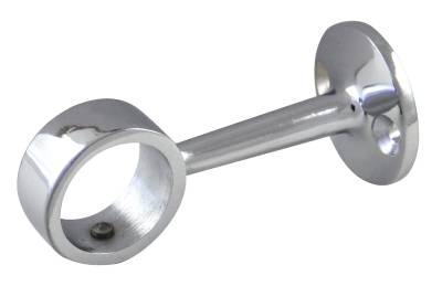 Rörhållare öppen MILLERS, RÖRHÅLLARE ÖPPEN MILLERS KROM Ø25MM