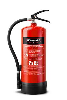 Skumsläckare PFAS-fri Housegard, SKUMSLÄCKARE HOUSEGARD FE6HR-C PFASFRI 27A 144B RÖD 6L