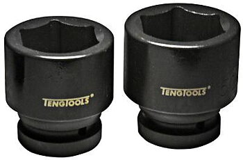 Krafthylsa. Med 1 1/2" fyrkantsfäste. Teng Tools 912041 / 912130, KRAFTHYLSA 1-1/2 60MM