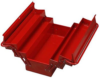 Verktygslåda Teng Tools TC540, VERKTYGSLÅDA STÅLPLÅT 5 FACK