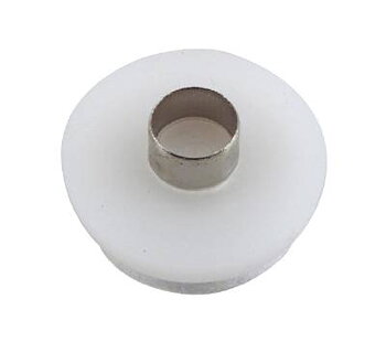 Golvskydd plast/filt/hylsa MILLERS, GOLVSKYDD MILLERS PLAST/FILT/HYLSA VIT Ø37MM