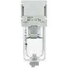 Luftfilter SMC AF-D med automatisk dränering, LUFTFILTER SMC AF30-F03D-D 3/8 MED AUTOMATISK DRÄNERING