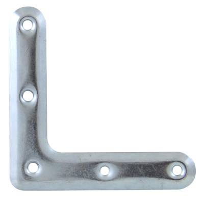 Hörnjärn rundat MILLERS, HÖRNJÄRN MILLERS ELFÖRZINKAD 102X20MM
