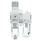 F-R-L enhet -D SMC med automatisk dränering, FILTERREGULATOR DIMSMÖRJARE SMC AC40A-F04DE-D 1/2 DRÄNERING