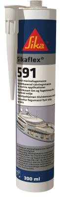 Fogmassa 591 c126 vit 300 ml - Sika