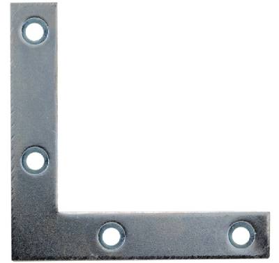 Hörnjärn 132 MILLERS, HÖRNJÄRN 132 MILLERS ELFÖRZINKAT 50X10MM