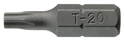 Bits för TX-spår Teng Tools TX2500603 / TX2504003, BITS TX20 25MM