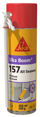 Expanderande fogskum SIKA 157, FOGSKUM SIKABOOM 157 MUNSTYCKE ÅRET RUNT 250ML