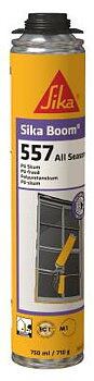 Expanderande fogskum SIKA 557, FOGSKUM SIKABOOM 557 PISTOL ÅRET RUNT 750ML