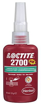 Gänglåsning stark Loctite 2700, GÄNGLÅSNING 2700 250ML