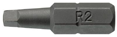 Bits för fyrkantshål Teng Tools ROB2500103 / ROB2500303, BITS ROB1 25MM