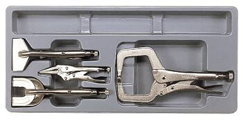 4 delars Svetstångsats Teng Tools TTPSPG, UNIVERALTÅNGSET 4 DELAR