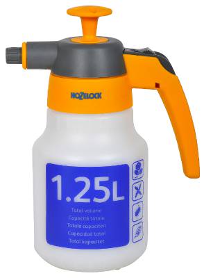 Tryckspruta 1,25 liter Hozelock, TRYCKSPRUTA 4122 HOZELOCK STD JUSTERBART MUNSTYCKE 1,25L