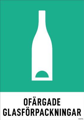 Miljödekal Unigraphics Ofärgat glas, DEKAL UNIGRAPHICS MILJÖ OFÄRGAT GLAS 140X190MM 3-PACK