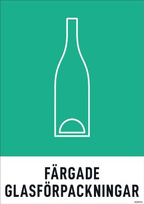 Miljödekal Unigraphics Färgat glas, DEKAL UNIGRAPHICS MILJÖ FÄRGAT GLAS 140X190MM 3-PACK