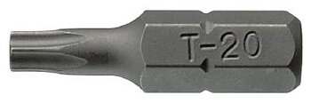Bits för TX-spår Teng Tools TX25015100 / TX25040100, BITS TX15 25MM 100ST