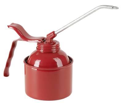 Oljekanna med tryckpump Pressol 05113 / 05115, OLJEKANNA FAST RÖD 350ML - 2