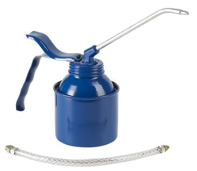 Oljekanna med tryckpump Pressol 05223 / 05225, OLJEKANNA FAST FLEX BLÅ 250ML - 2