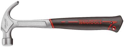Snickarhammare med massivt stålskaft. Teng Tools HMCHM16, SNICKARHAMMARE HELSMIDD 16OZ