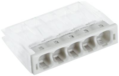 Kopplingsklämmor Slim Malmbergs, TOPPKLÄMMA MALMBERGS SLIM 5X2,5MM2 (100)