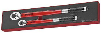 2 delars Momentnyckelsats. Teng Tools TEX1238, MOMENTNYCKELSATS EVA 2 DELAR