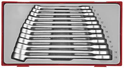 12 delars U-ringnyckelsats Teng Tools TT8012, U-RINGNYCKELSATS 8-19MM TT8012 ANTIGLID 12 DELAR - 2