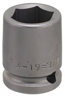 Krafthylsa. Med 1/2" fyrkantsfäste. Momento 4, KRAFTHYLSA 4/10