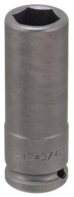 Krafthylsa. Med 1/2" fyrkantsfäste. Momento 4 L, KRAFTHYLSA 4-10L