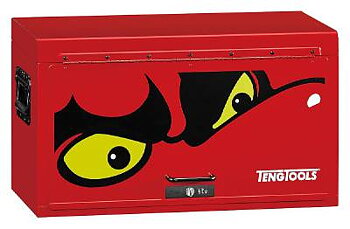 Verktygslåda TengTools TST26R4/TST26B4, VERKTYGSLÅDA 4 LÅDOR TENG TOOLS RÖD 26 TUM