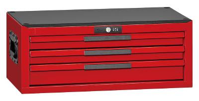 Verktygslåda TengTools TSM26R3/TSM26B3, VERKTYGSLÅDA 3 LÅDOR TENG TOOLS RÖD 26 TUM