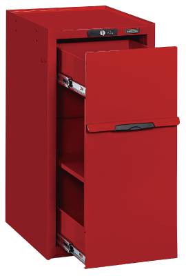 Sidoskåp till Teng Tools montörvagnar. Teng Tools TCW-D3 / TCW-SP01, SIDOSKÅP MED HYLLOR UTDRAGBARA - 4