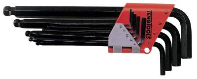 Sexkantnycklar i sats Teng Tools 1479MM / 1479AF, SEXKANTNYCKELSATS TUM 1479AF