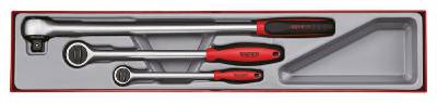 Spärrhandtagssats TengTools TTXRL03, SPÄRRHANDTAGSSET TTXRL03 TENG TOOLS