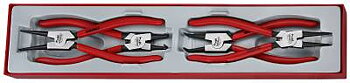 4 delars Spårringstång för in- och utvändiga spårringar Teng Tools TTX474-9, SPÅRRINGSTÅNGSATS TTX474-9