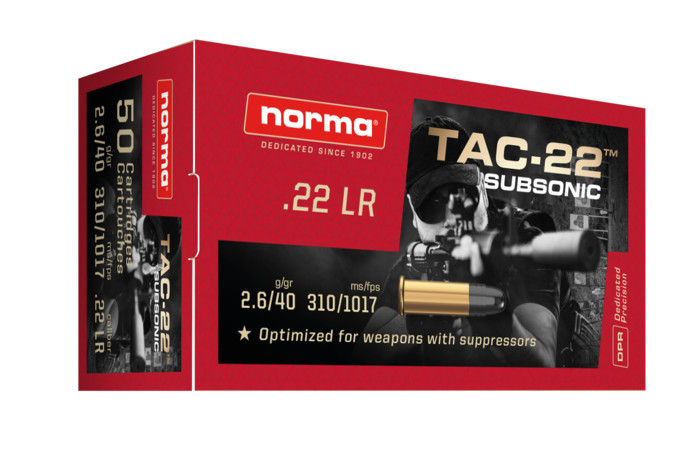 22lr Norma Tac Subsonic