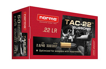 22lr Norma Tac Subsonic