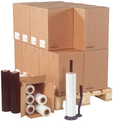 Handsträckfilm, HANDSTRÄCKFILM SVART 0,020X450MMX300M
