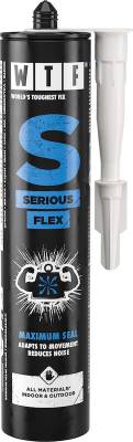 Tätningsmedel S Serious Flex WTF, FOGMASSA S SERIOUS FLEX WTF VIT 310ML