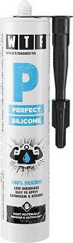 Silikon perfect svart 310 ml - WTF