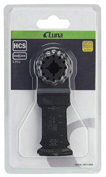 Insticksågblad SL 32 HCS Luna, INSTICKSÅGBLAD SL 32MM HCS STARLOCK AIZ 32 EPC 5-PACK