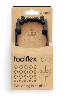 Redskapshållare Toolflex One, HÅLLARE ONE INKL ADAPTER TOOLFLEX 2ST SVART