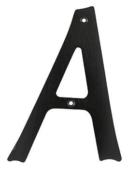 Husbokstav a mörkoxid 150 mm - Millers