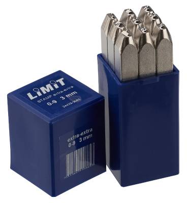 Sifferstämpel Limit 24433, SIFFERSTÄMPEL LIMIT 24433-2MM 0-9