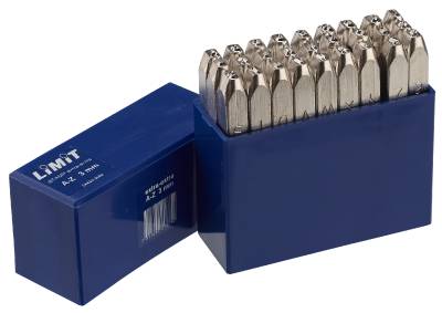 Bokstavsstämpel Limit 24434, BOKSTAVSSTÄMPEL LIMIT 24434-6MM A-Z