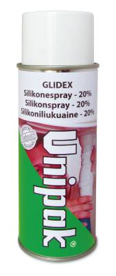 Glidmedel Super Glidex, GLIDMEDEL GLIDEX UNIPAK SILIKONSPRAY 400ML